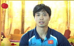 Clip: Thầy Park cùng dàn sao ĐT Việt Nam chúc Tết người hâm mộ