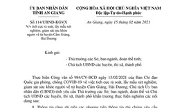 An Giang: Lùi thời gian nhập học sau Tết Nguyên đán đến ngày 22/2