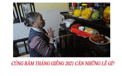 Cúng Rằm tháng Giêng 2021 cần những lễ gì?