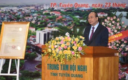 Thủ tướng trao quyết định công nhận TP Tuyên Quang là đô thị loại II