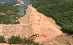 Cao tốc Cam Lộ- La Sơn bị ảnh hưởng tiến độ vì thiếu 2 triệu m3 đất san lấp 