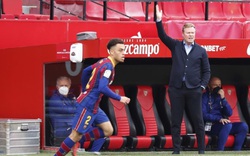 Messi giúp Barca hạ Sevilla, HLV Koeman bật mí về "hệ thống mạo hiểm"