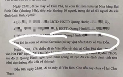 Người tung tin ca nhiễm Covid-19 đi karaoke "tay vịn" bị phạt 7,5 triệu