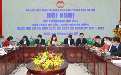 Hà Nội giới thiệu 45 người để bầu 29 đại biểu Quốc hội khóa XV