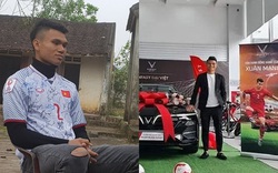 Hậu cưới vợ xinh, cầu thủ "nghèo" nhất U23 Việt Nam tậu xế hộp bạc tỷ