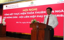 Agribank Bến Tre tổng kết 5 năm thực hiện Thỏa thuận liên ngành với Hội Nông dân, Hội Liên hiệp Phụ nữ