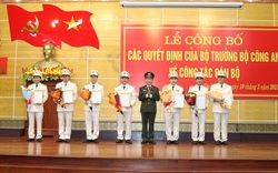 Điều động, bổ nhiệm 7 cán bộ công an Quảng Bình