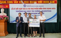 Sinh viên ĐH Tài chính – Marketing được thực hành với các phần mềm trị giá hàng chục tỷ đồng