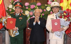 Nhiệm kỳ Chủ tịch nước Nguyễn Phú Trọng: Thăng hàm 2 Đại tướng, 7 Thượng tướng và nhiều sĩ quan cấp cao