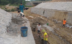 Mương thoát nước hay "thoát" ngân sách ở Quảng Ninh: Chủ đầu tư sửa chữa phần nứt toác