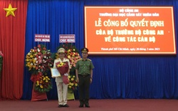 Thiếu tướng Trần Thành Hưng được bổ nhiệm làm hiệu trưởng trường ĐH Cảnh sát