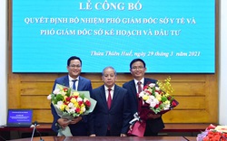 TT-Huế: Công bố quyết định bổ nhiệm Phó Giám đốc Sở KH&ĐT và Sở Y tế