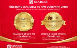 
Ngân hàng số SeAMobile được ghi nhận nhiều giải thưởng uy tín