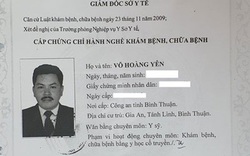 Ông Võ Hoàng Yên chữa bệnh ở địa phương khác là không đúng quy định