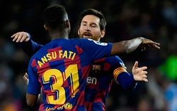 Choáng: Mức lương của "thần đồng" Ansu Fati chỉ bằng 1/13 Messi