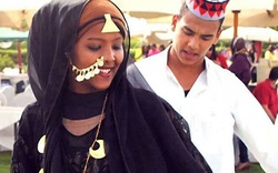 Tục lệ Nubia: Cô dâu, chú rể tắm nước sông Nile đêm tân hôn để cầu may
