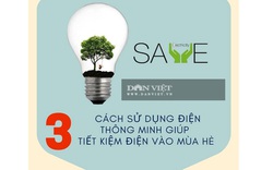 3 mẹo sử dụng điện thông minh giúp tiết kiệm vào mùa hè