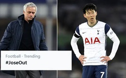 Tottenham hòa Everton, làn sóng đòi sa thải Mourinho dâng cao