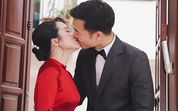 Loạt hình Xuân Trường và Nhệ Giang cứ “hở ra” là hôn nhau