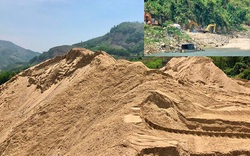 Quảng Ngãi: 2 chủ dự án thủy điện tự ý cho khai thác cát trái phép?
