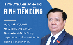 Chân dung tân Bí thư Thành ủy Hà Nội Đinh Tiến Dũng