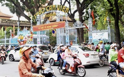 TP.HCM: Thảo Cầm Viên Sài Gòn, Đường sách đông nghẹt ngày nghỉ lễ Giỗ tổ Hùng Vương