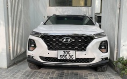 Hyundai Santa Fe biển siêu đẹp, chạy 2 vạn, rao bán giá choáng