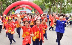 2.500 VĐV truyền cảm hứng Ngày chạy Olympic vì sức khỏe toàn dân