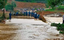 Thái Nguyên: Lũ quét, ngập úng cục bộ, di dời 13 hộ dân ngay trong đêm