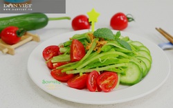 Salad rực rỡ, tươi mát, giòn ngọt, ít calo, đẹp mắt lại ngon miệng