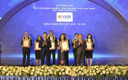 SHB tiếp tục được vinh danh Top 50 doanh nghiệp tăng trưởng xuất sắc nhất Việt Nam 