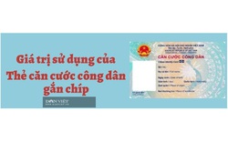 Thẻ căn cước công dân gắn chíp, những giá trị sử dụng nhiều người chưa biết