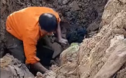 Xác minh thông tin phát hiện "người đàn ông dưới lòng đất" khi đào đường ở Hà Nội