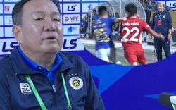 Tình huống thay người “đi vào lòng đất” của tân HLV Hà Nội FC