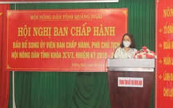 Hội nghị bất thường BCH Hội ND tỉnh Quảng Ngãi bầu được người giữ chức danh Phó Chủ tịch Hội Nông dân tỉnh