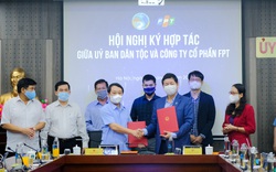 Uỷ ban Dân tộc và Tập đoàn FPT ký kết thỏa thuận hợp tác chiến lược giai đoạn 2021-2026
