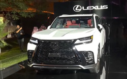 Siêu xe Lexus LX 600 2022: Hầm hố, tiện nghi chuẩn xe ông chủ