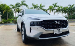 Chủ xe Hyundai Santa Fe 2021 bốc biển ngũ 2, trị giá hàng tỷ đồng