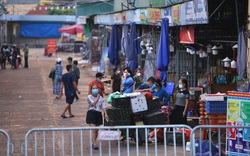 Chợ đầu mối Long Biên hoạt động trở lại sau 2 tháng đóng cửa