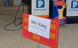 Quế Phong (Nghệ An): Trước thông tin xăng tăng giá, nhiều cửa hàng treo biển "hết hàng"