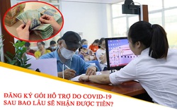 Đăng ký gói hỗ trợ do Covid-19 sau bao lâu sẽ nhận được tiền?