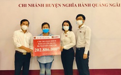 Quảng Ngãi: Bảo hiểm Agribank chi trả hơn 200 triệu đồng bảo hiểm Bảo an tín dụng cho khách hàng 