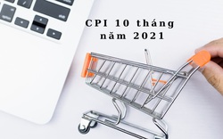 [Infographic] CPI 10 tháng tăng 1,81% 