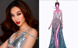 Thùy Tiên hé lộ bản vẽ trang phục bán kết Miss Grand International 2021