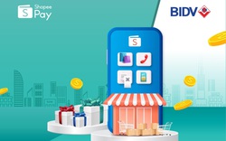 Ngập trong biển quà, shopping thả ga cùng BIDV và ShopeePay