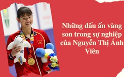 [Infographic]: Những dấu ấn vàng son trong sự nghiệp của Nguyễn Thị Ánh Viên