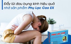 Giảm đau bụng kinh hiệu quả nhờ sản phẩm Phụ Lạc Cao EX