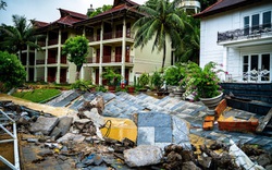 Quy Nhơn: Bất ngờ "khó tin" khu resort từng của vợ ông Trần Bắc Hà xây trên mương thoát nước, làm ngập cả phường
