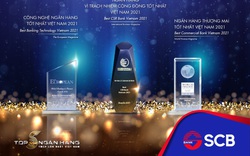 SCB nhận 3 giải thưởng quốc tế