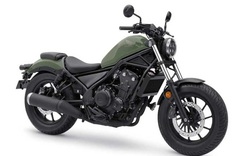 Honda Rebel 500 2022 ra mắt với phiên bản bổ sung màu  mới